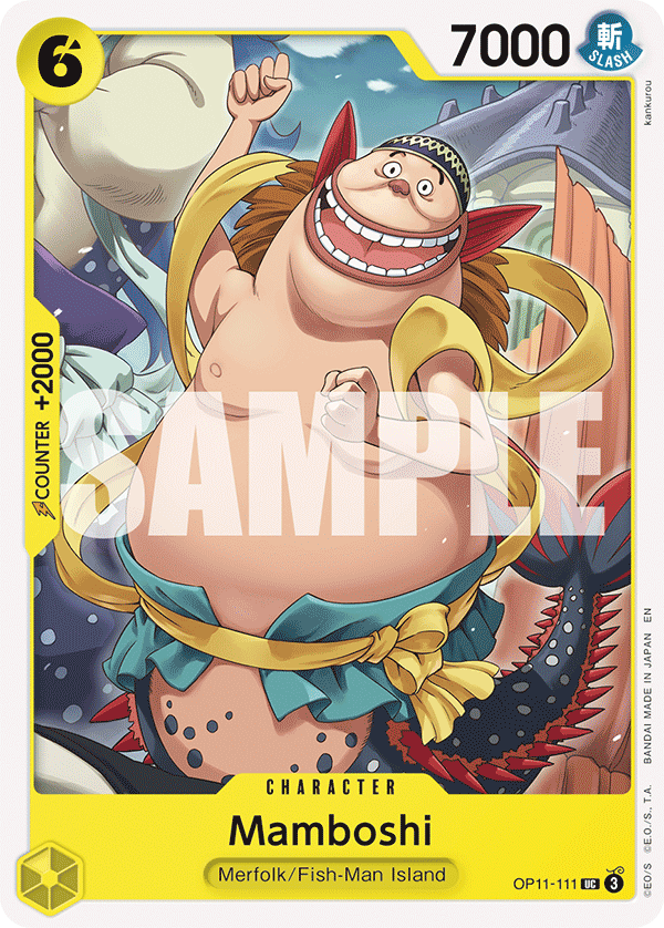 Mamboshi OP11-111 One Piece Card Game