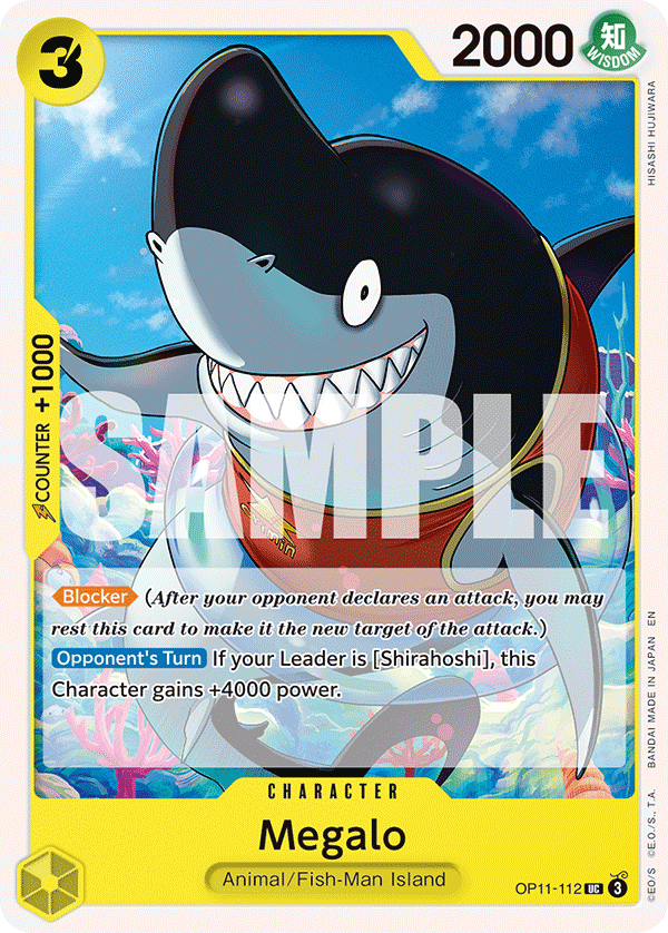 Megalo OP11-112 One Piece Card Game