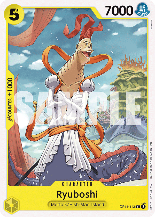 Ryuboshi OP11-113 One Piece Card Game
