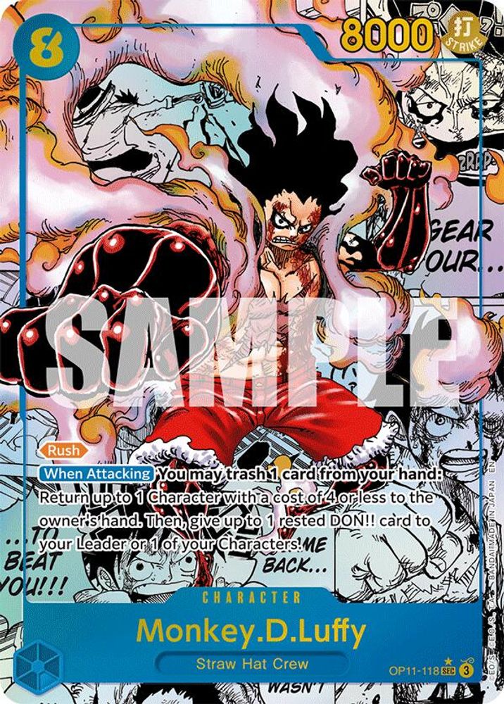 Monkey.D.Luffy [Manga] OP11-118 One Piece Card Game