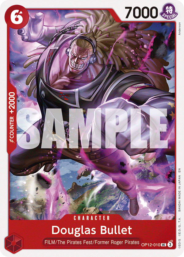 Douglas Bullet OP12-010 One Piece Card Game