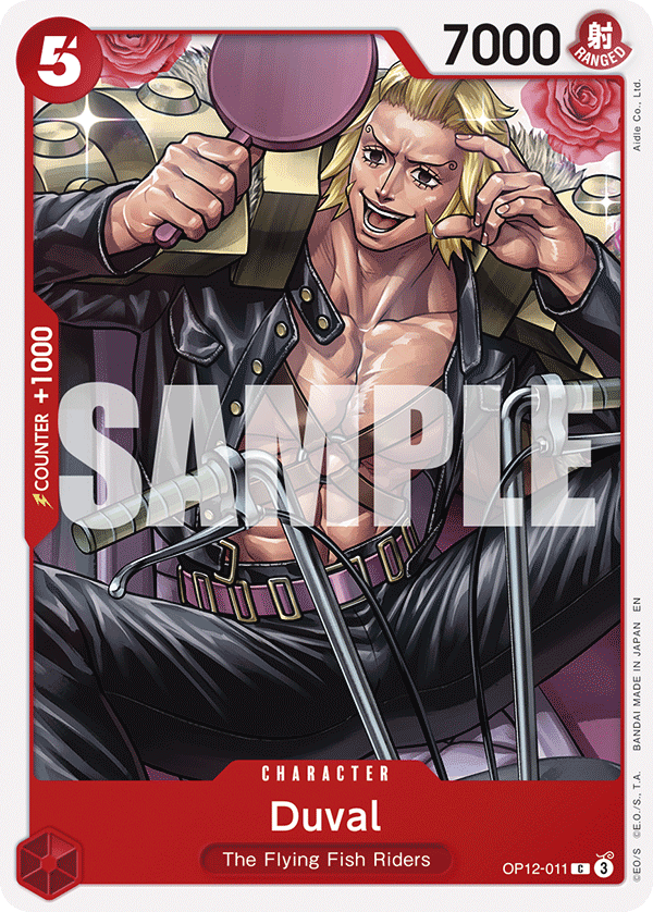 Duval OP12-011 One Piece Card Game