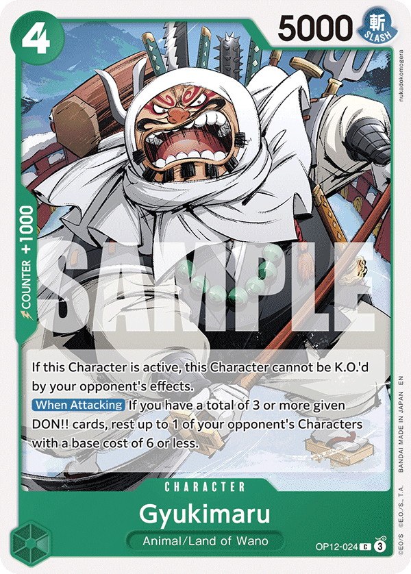 Gyukimaru OP12-024 One Piece Card Game