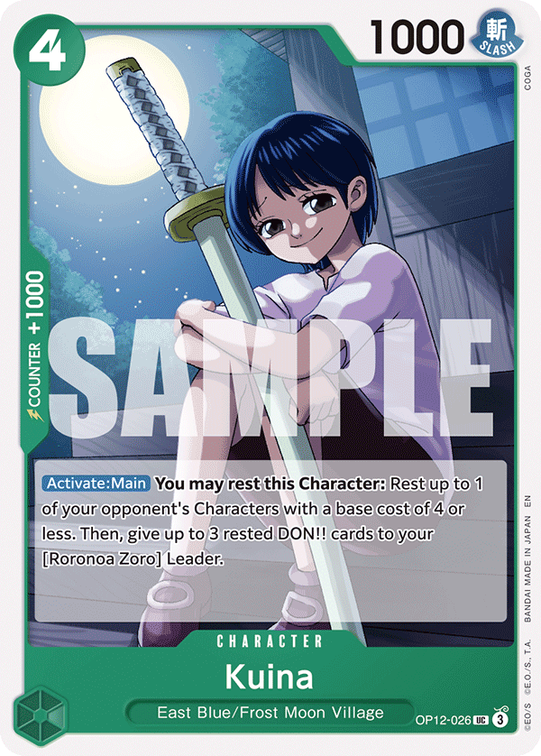 Kuina [Event] OP12-026 One Piece Card Game