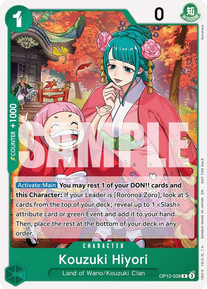 Kouzuki Hiyori [Tournament Pack 2026] OP12-028 One Piece Card Game