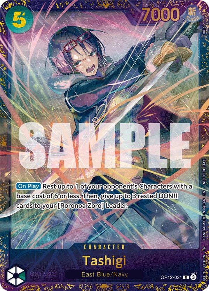 Tashigi [Treasure Cup 2025] OP12-031 One Piece Card Game