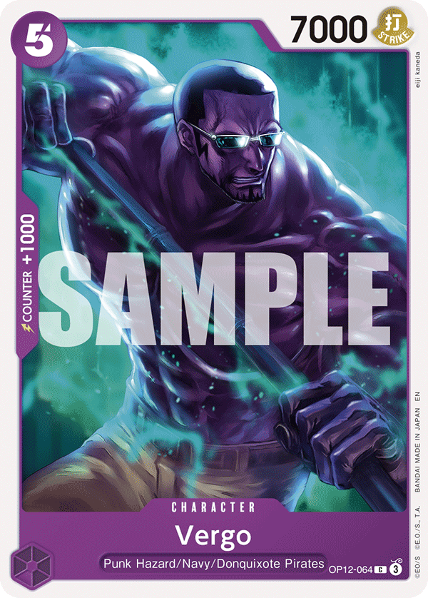 Vergo OP12-064 One Piece Card Game