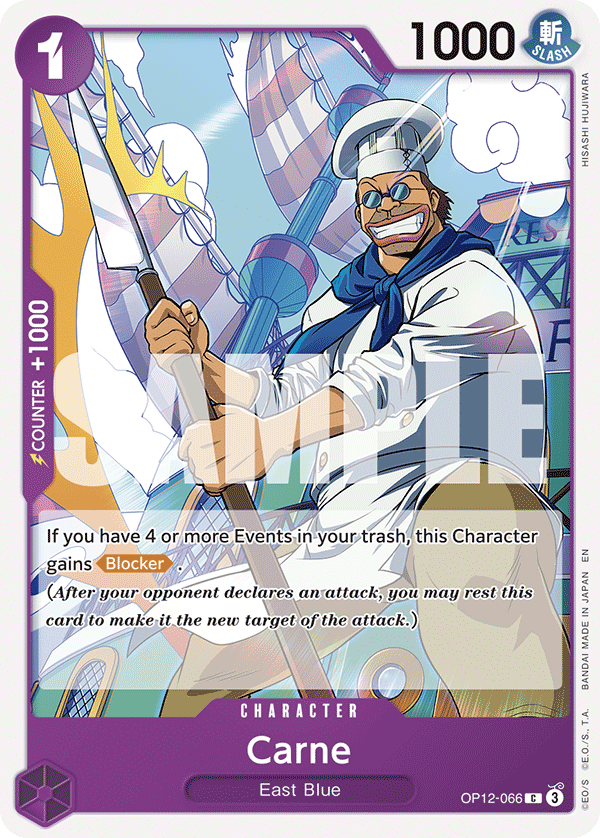 Carne OP12-066 One Piece Card Game