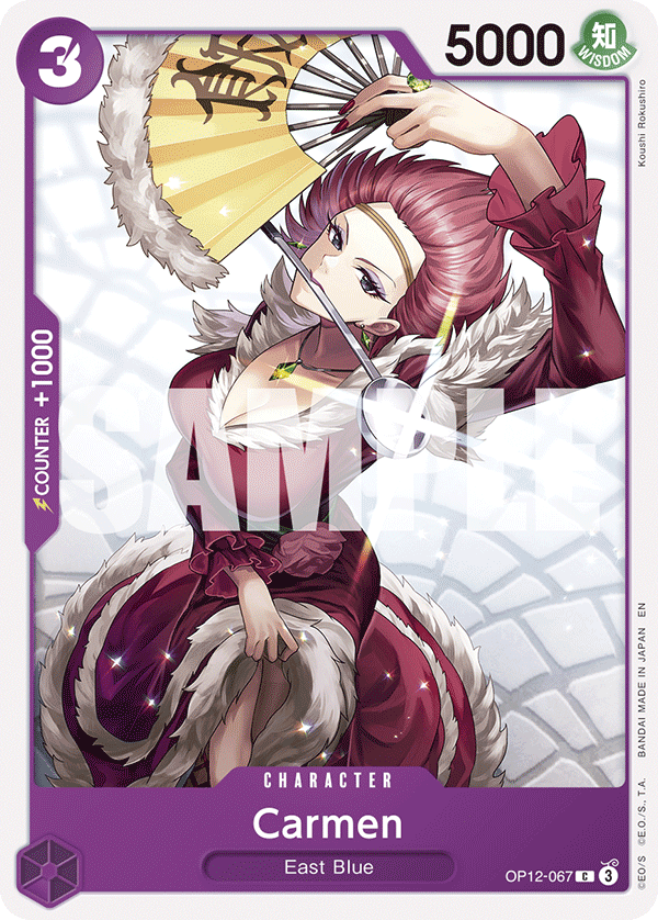 Carmen OP12-067 One Piece Card Game