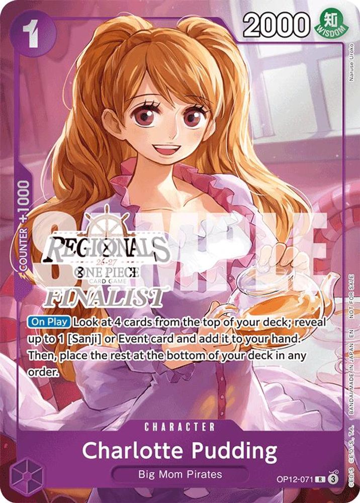 Charlotte Pudding [Regionals 26-27 Finalist] OP12-071 One Piece Card Game