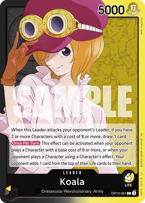 Koala OP12-081 One Piece Card Game