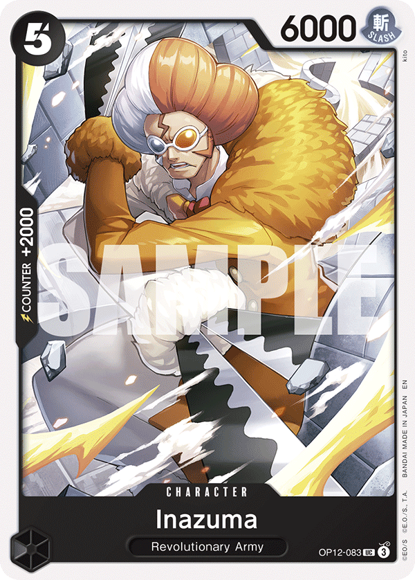 Inazuma OP12-083 One Piece Card Game