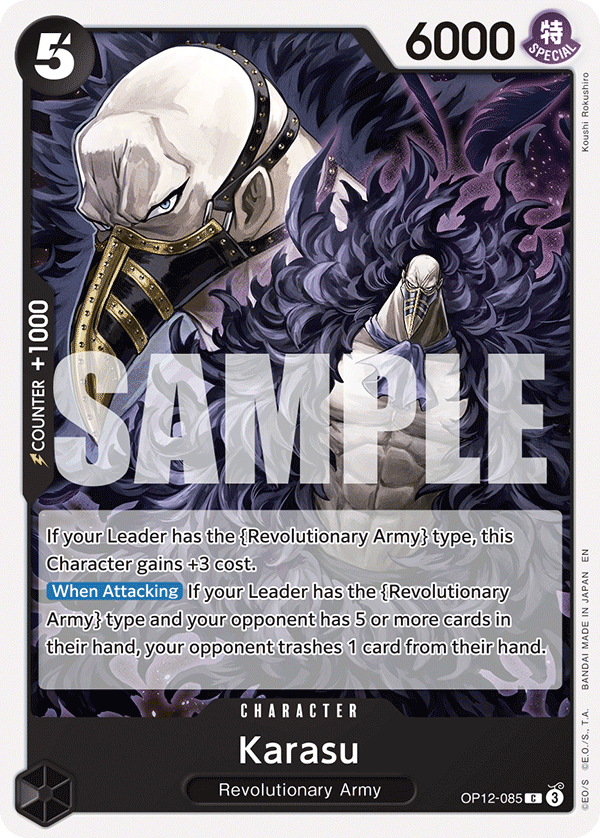Karasu OP12-085 One Piece Card Game