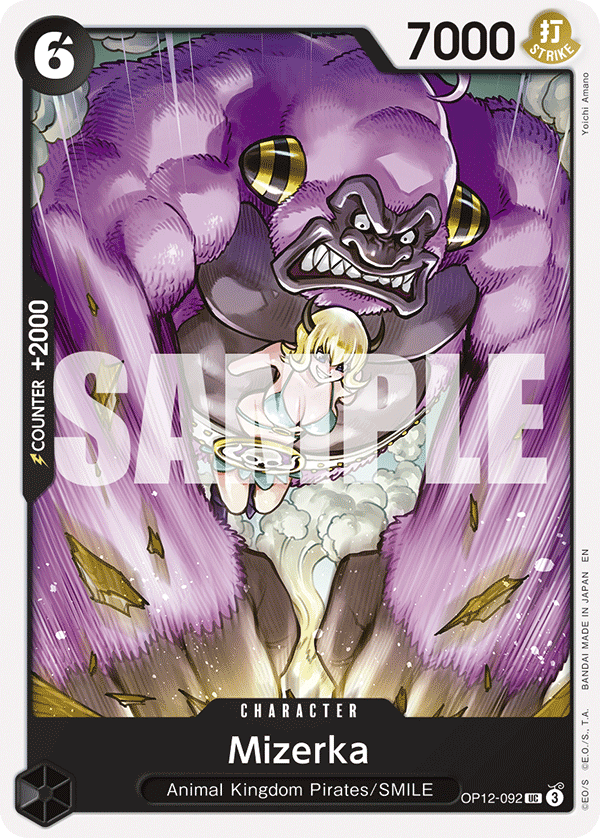 Mizerka OP12-092 One Piece Card Game
