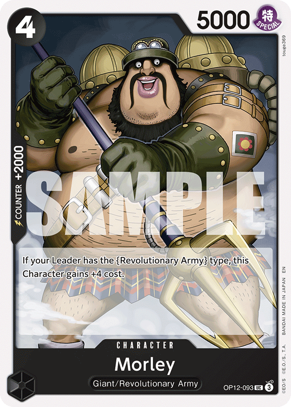 Morley OP12-093 One Piece Card Game