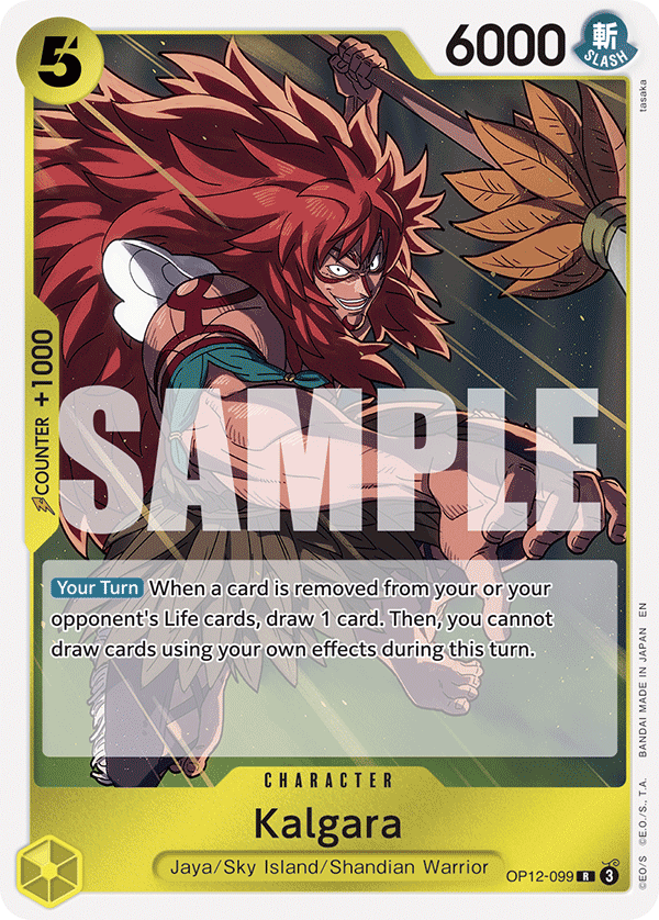 Kalgara OP12-099 One Piece Card Game
