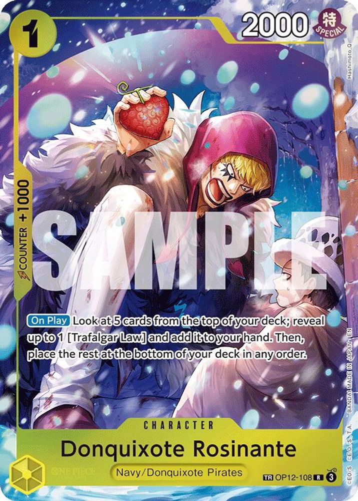 Donquixote Rosinante [TR] OP12-108 One Piece Card Game