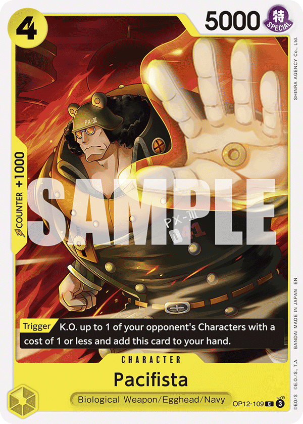 Pacifista OP12-109 One Piece Card Game