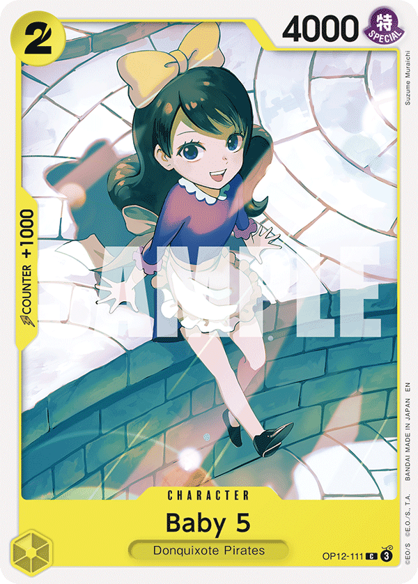 Baby 5 OP12-111 One Piece Card Game