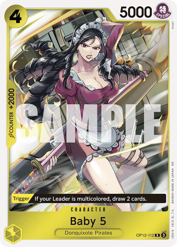 Baby 5 OP12-112 One Piece Card Game