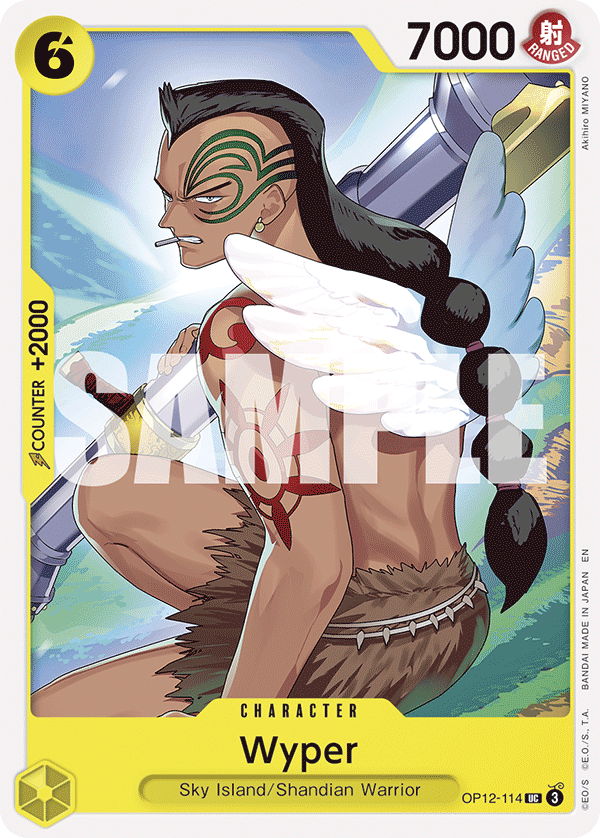Wyper OP12-114 One Piece Card Game