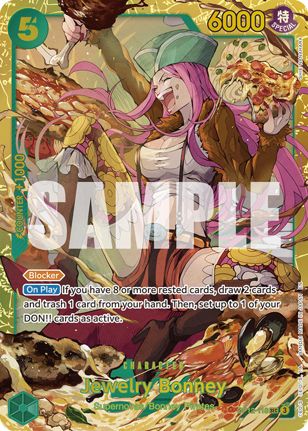 Jewelry Bonney OP12-118 One Piece Card Game
