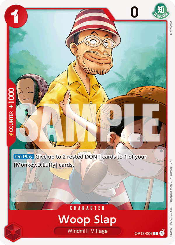 Woop Slap OP13-006 One Piece Card Game