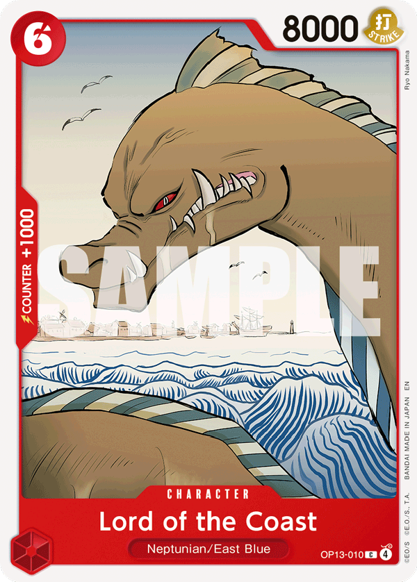 Lord of the Coast OP13-010 One Piece Card Game