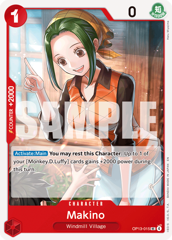 Makino OP13-015 One Piece Card Game