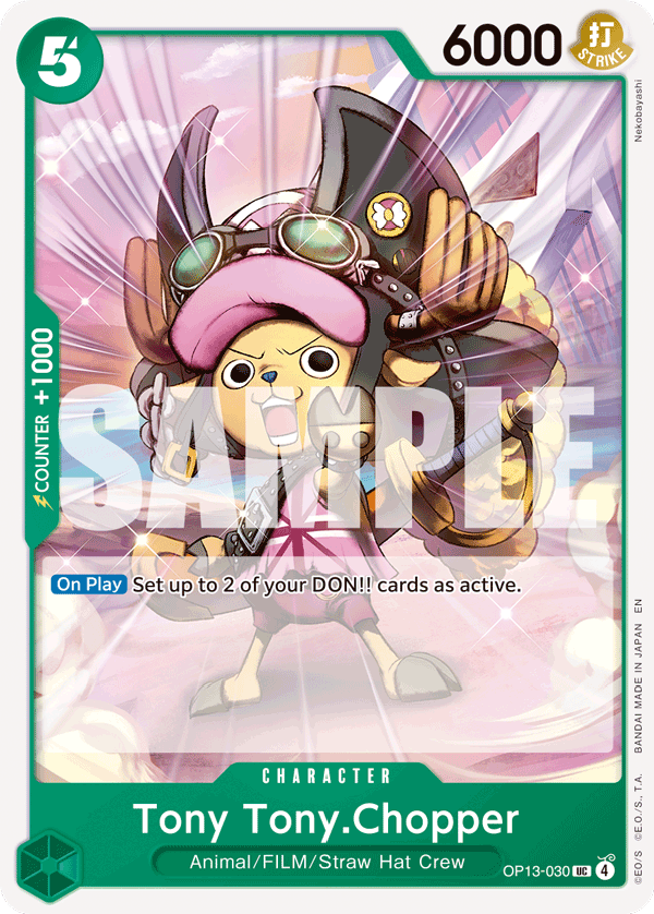 Tony Tony.Chopper OP13-030 One Piece Card Game