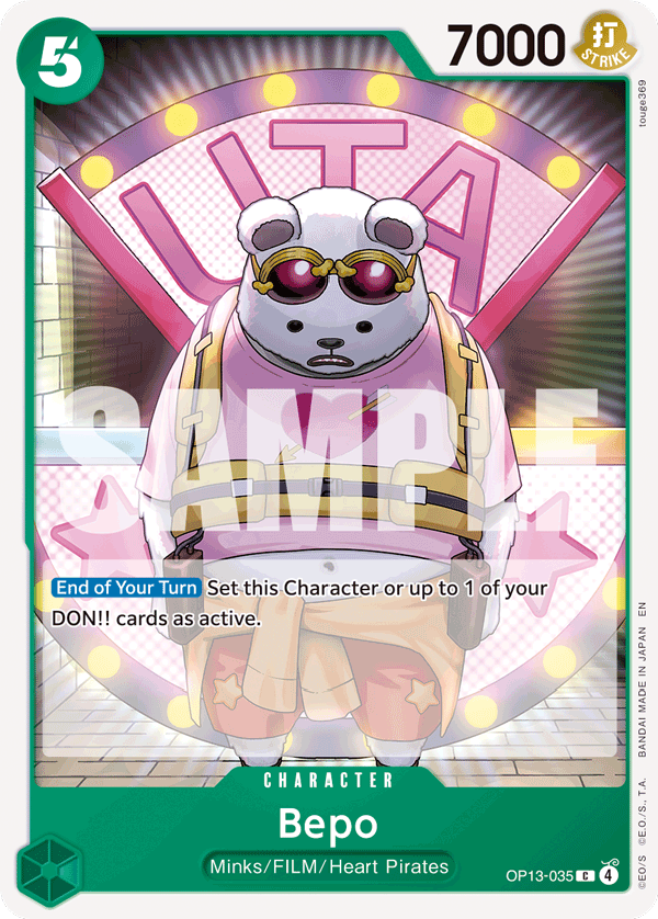 Bepo OP13-035 One Piece Card Game