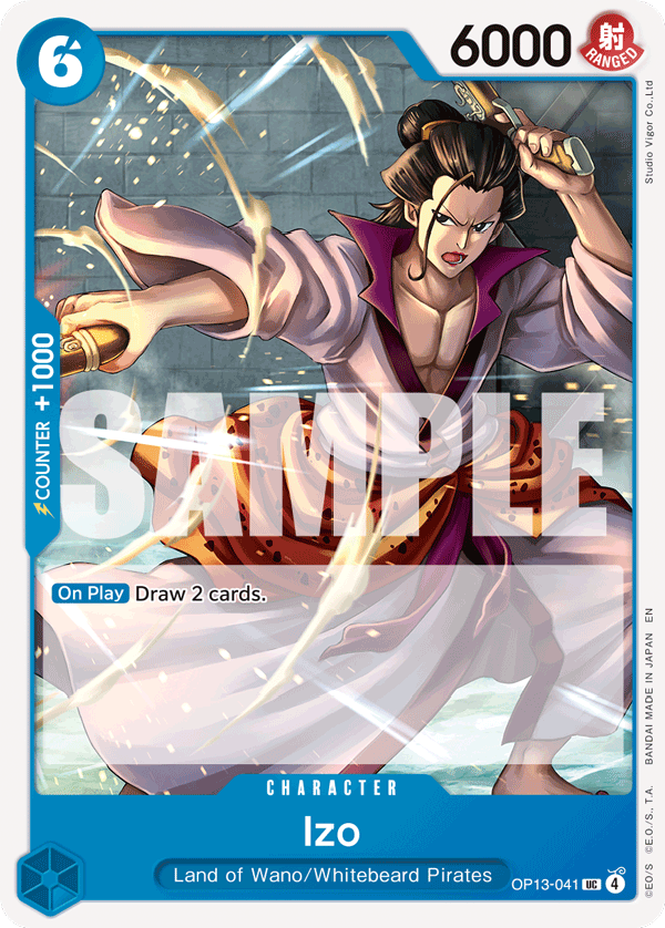 Izo OP13-041 One Piece Card Game