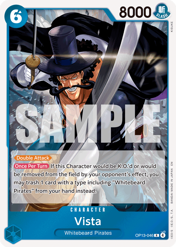 Vista OP13-046 One Piece Card Game
