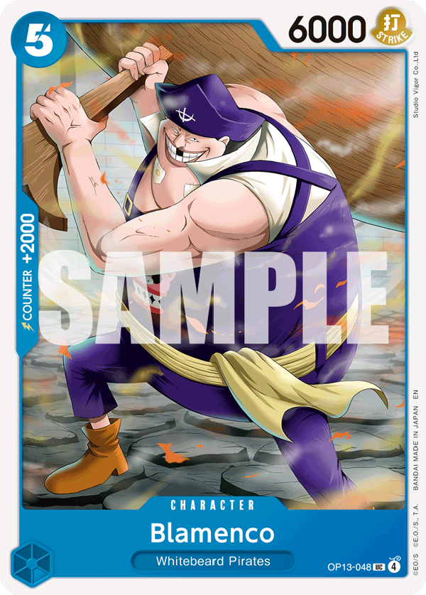 Blamenco OP13-048 One Piece Card Game