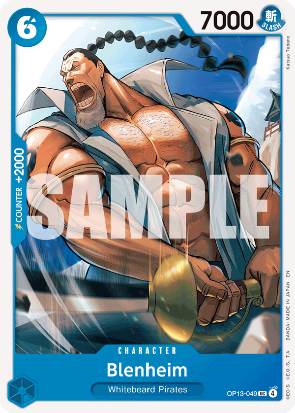 Blenheim OP13-049 One Piece Card Game