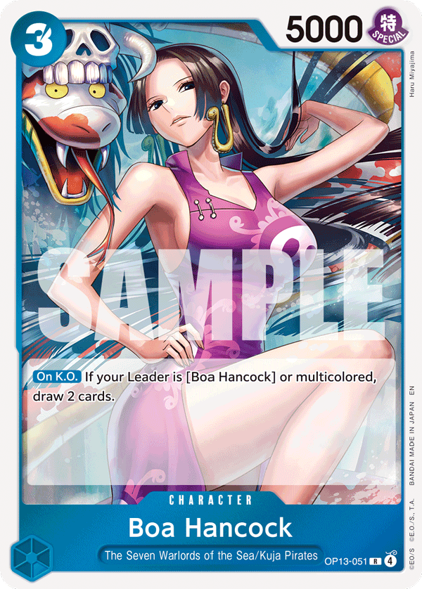 Boa Hancock [Judge] JP OP13-051 One Piece Card Game