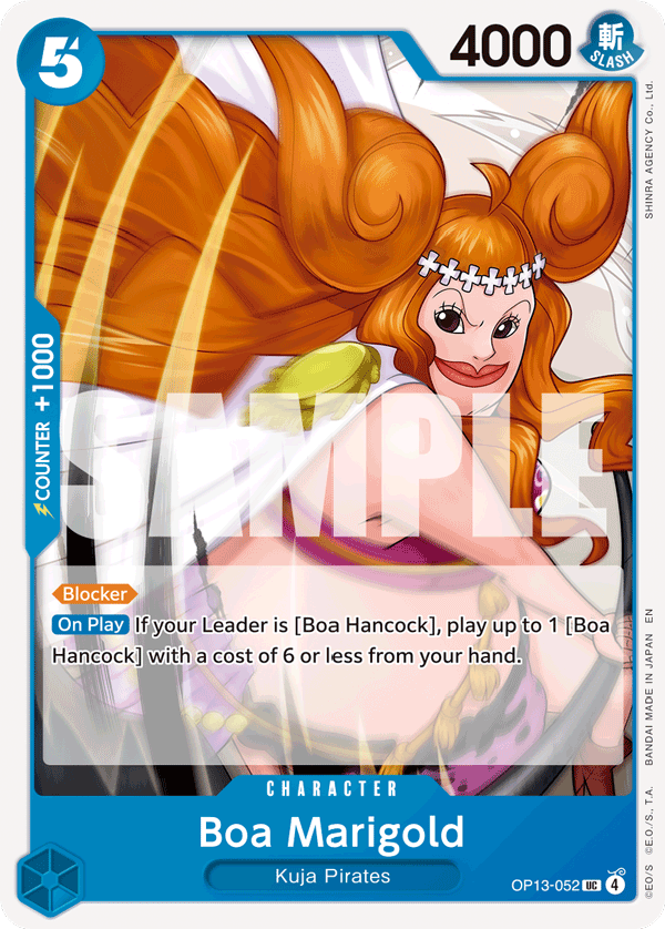 Boa Marigold OP13-052 One Piece Card Game