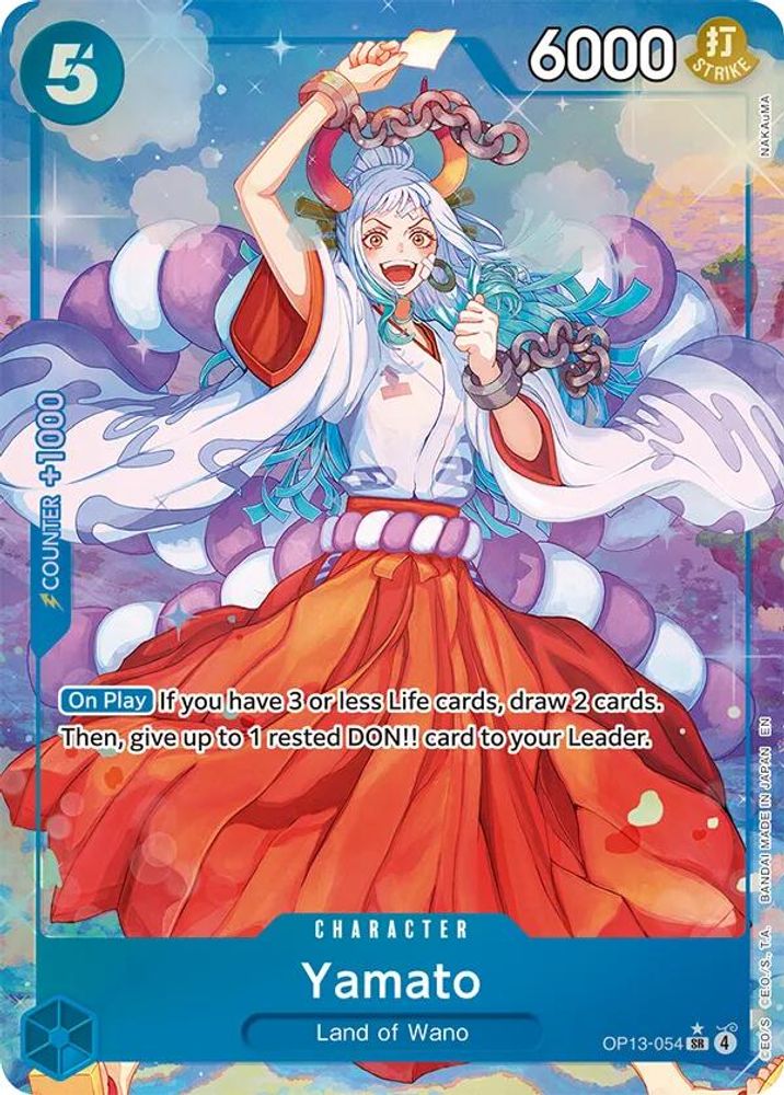 Yamato [Alternate Art] OP13-054 One Piece Card Game