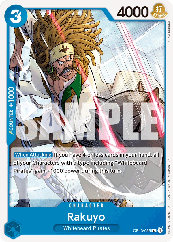 Rakuyo OP13-055 One Piece Card Game