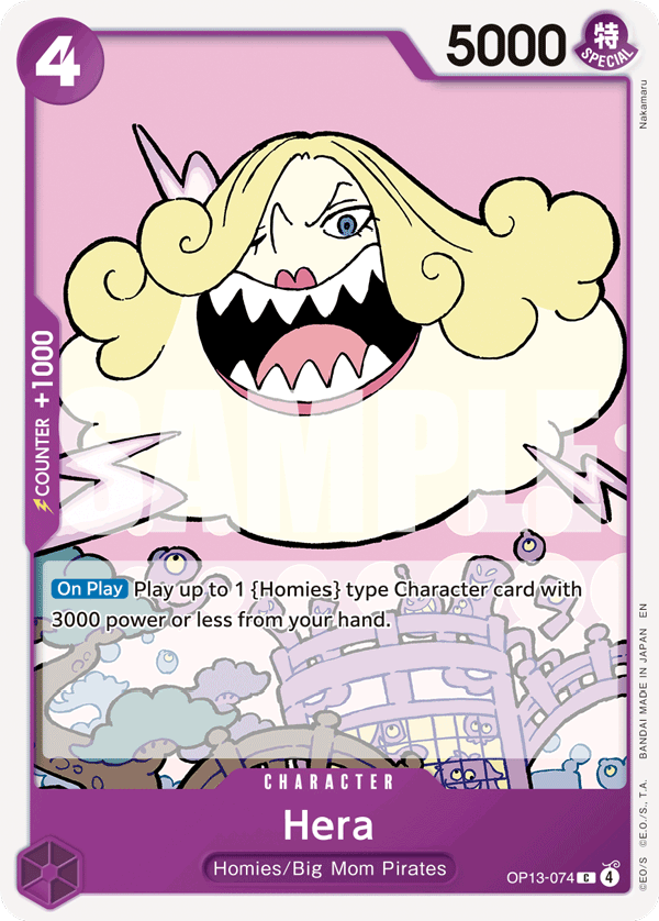 Hera OP13-074 One Piece Card Game