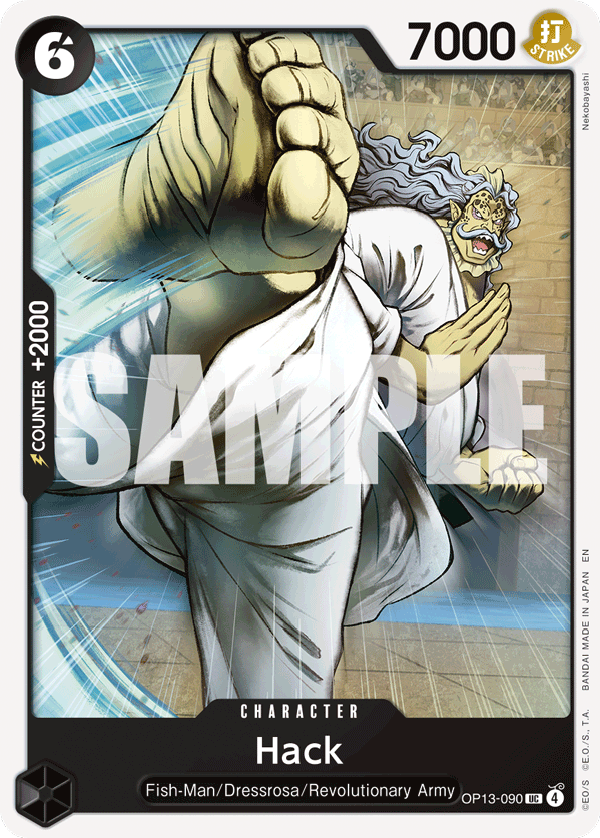 Hack OP13-090 One Piece Card Game
