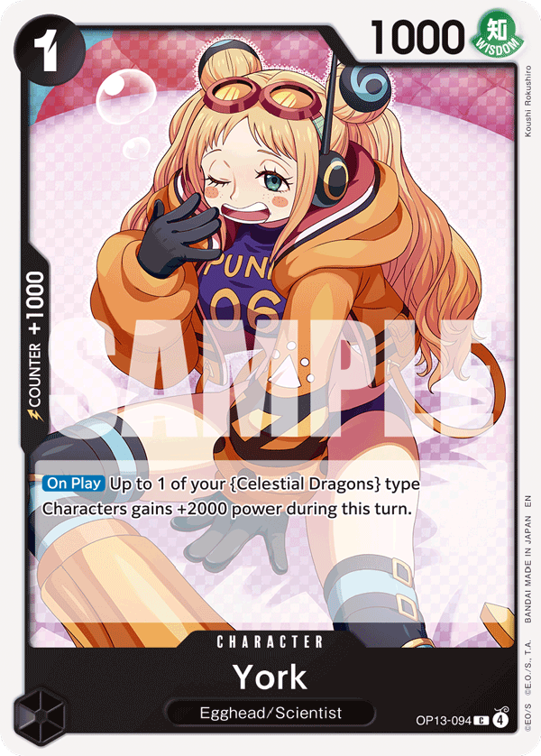 York OP13-094 One Piece Card Game