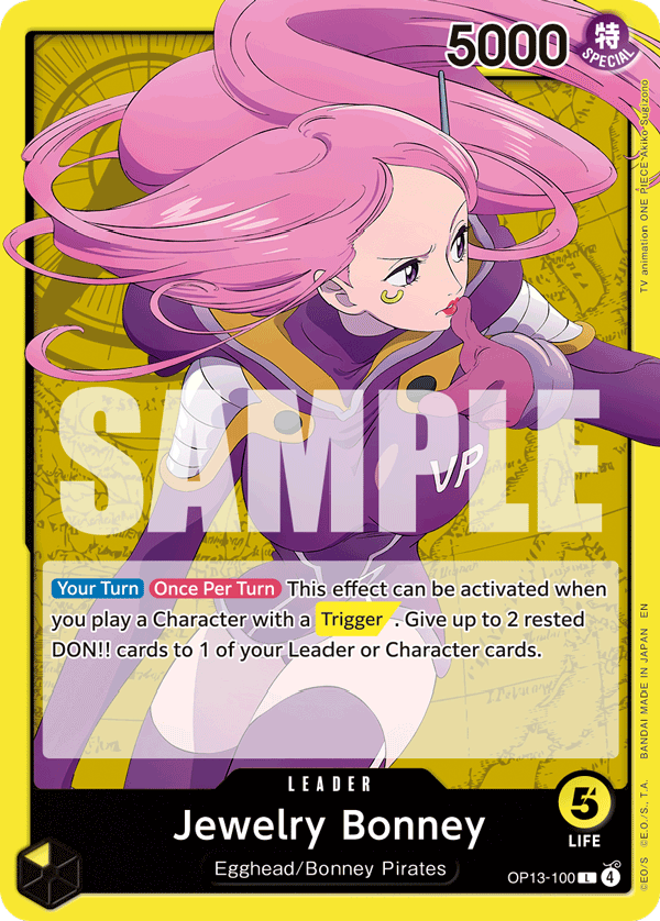 Jewelry Bonney OP13-100 One Piece Card Game