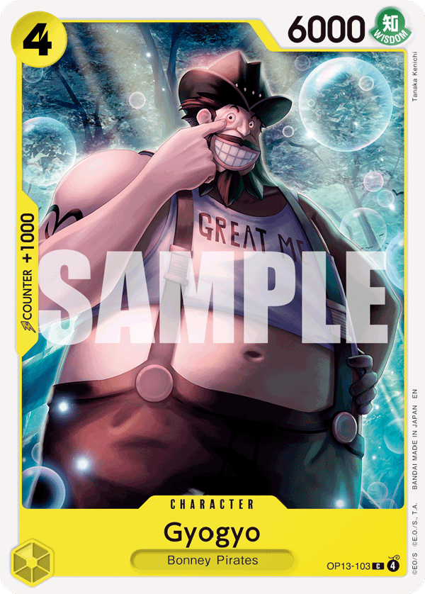 Gyogyo OP13-103 One Piece Card Game