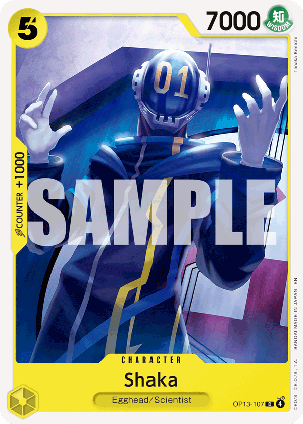 Shaka OP13-107 One Piece Card Game