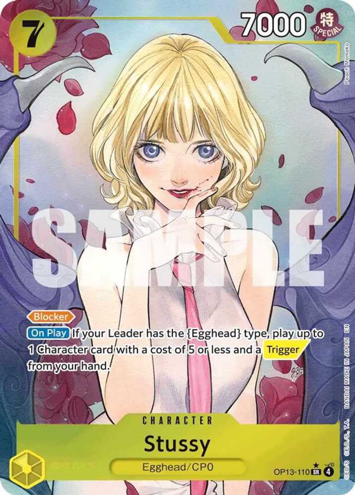 Stussy [Alternate Art] OP13-110 One Piece Card Game