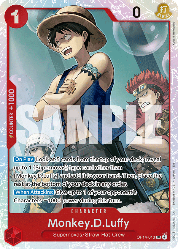 Monkey.D.Luffy OP14-013 One Piece Card Game