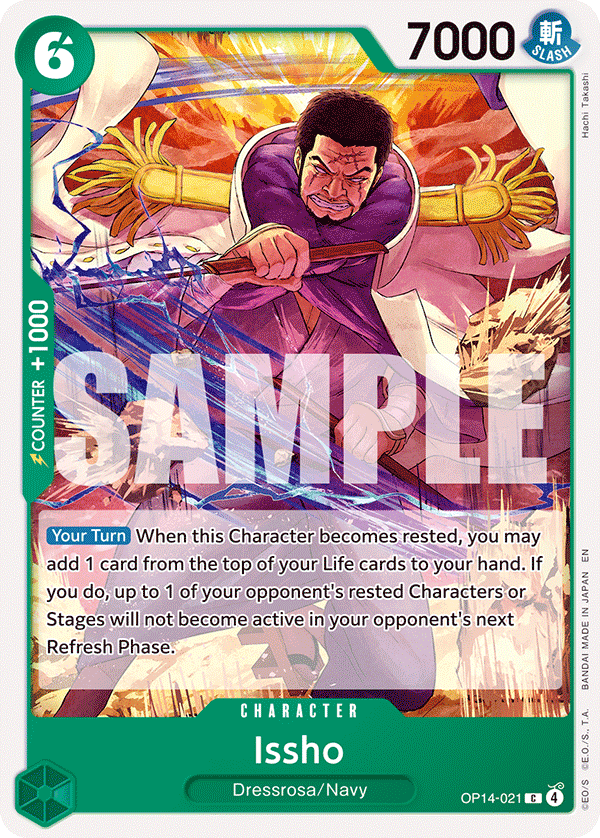 Issho OP14-021 One Piece Card Game