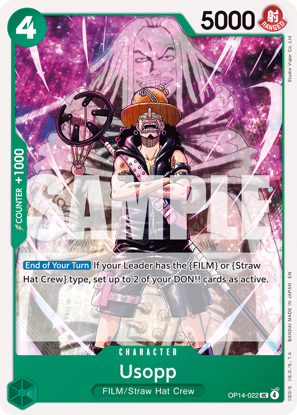 Usopp OP14-022 One Piece Card Game
