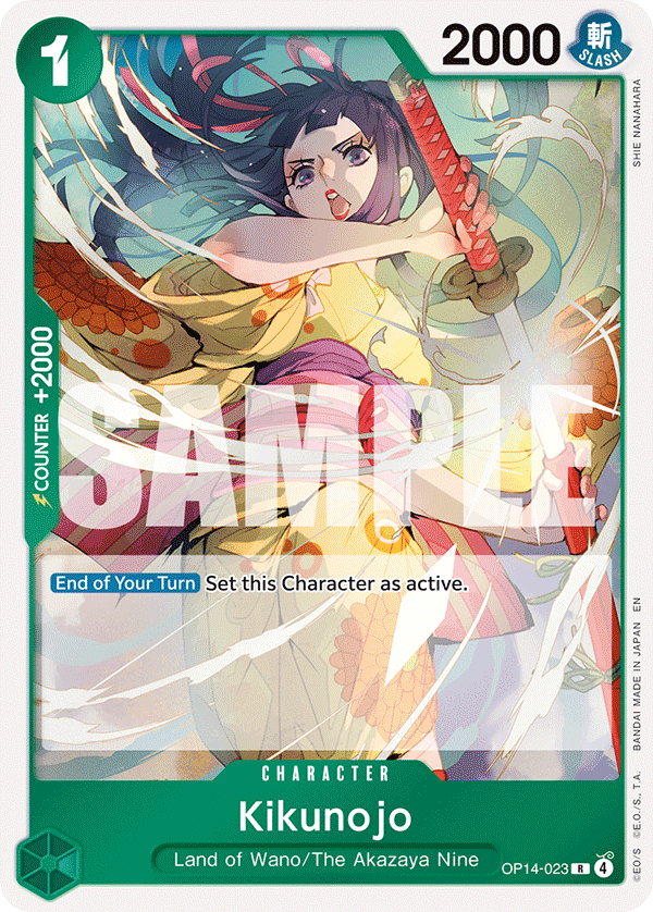 Kikunojo OP14-023 One Piece Card Game